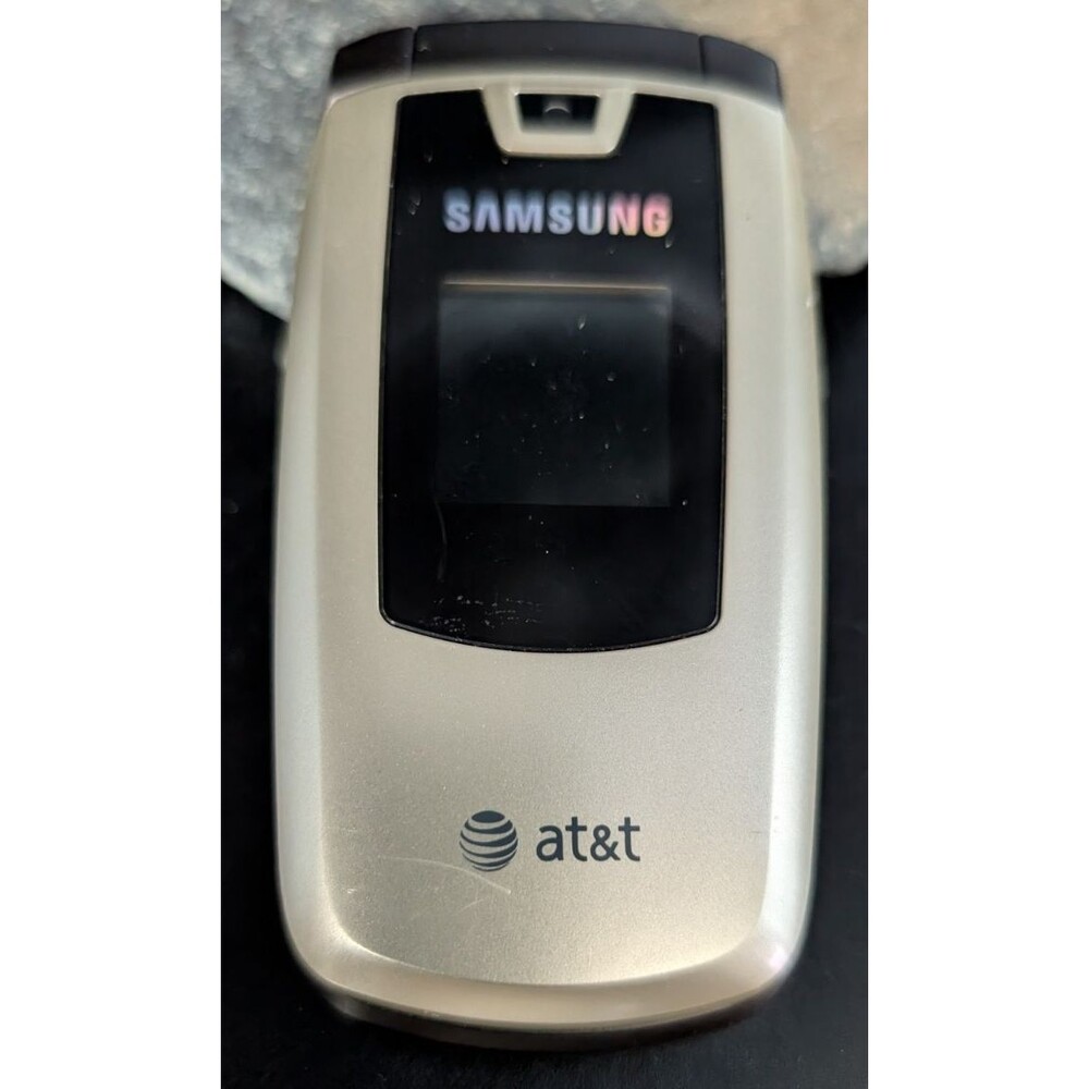 Samsung SGH‑A437 AT&T Flip Phone – Untested AS‑IS – Parts or Repair Only